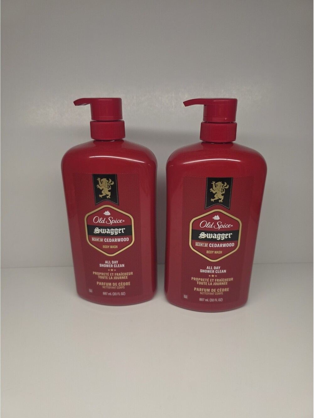 Old Spice Swagger Body Wash, Scent of Cedarwood, 30 Fluid Ounce (Pack of 2)